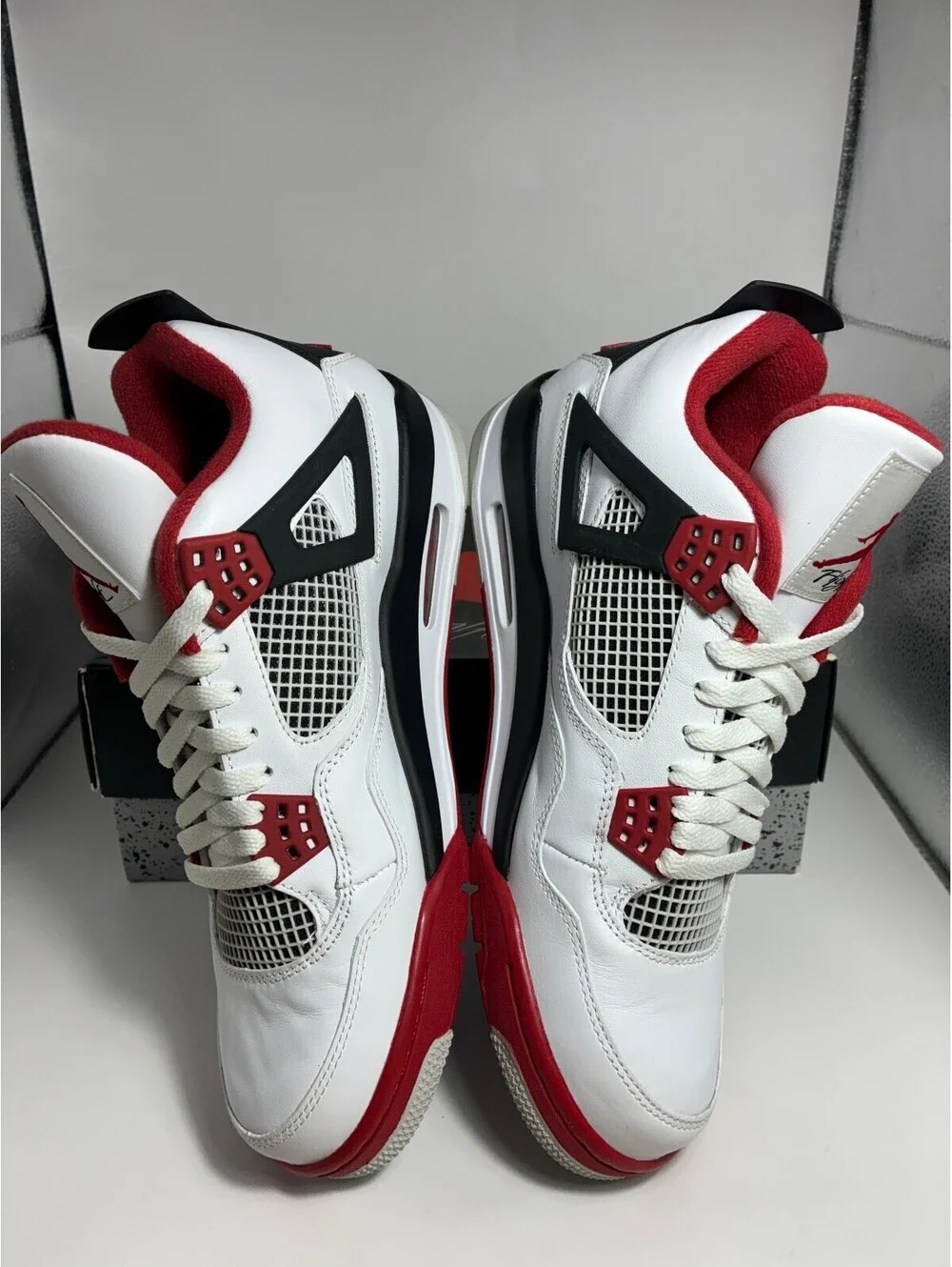 Size 10 - Nike Air Jordan 4 Retro Fire Red
